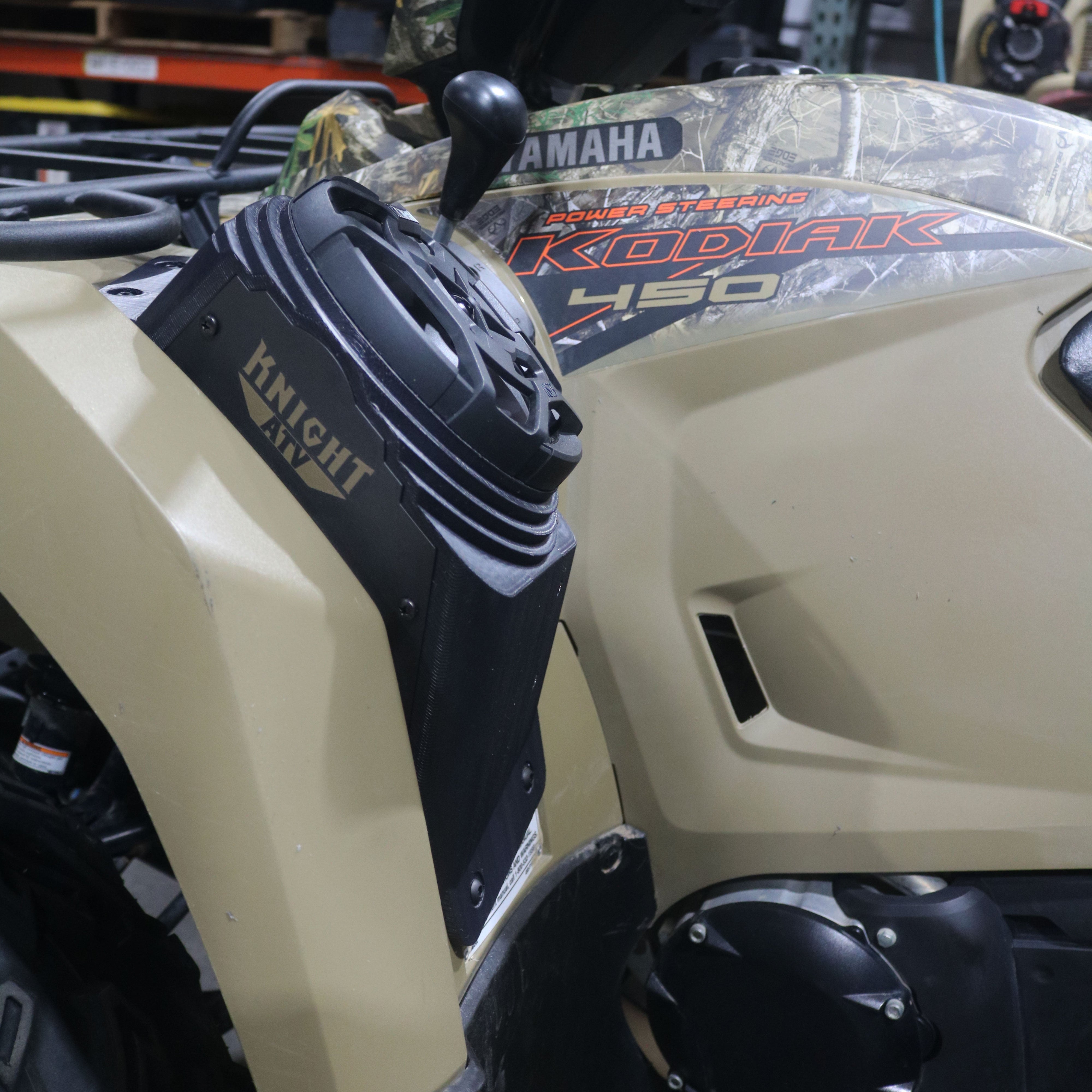 Photo of Yamaha Kodiak 450 (18–25) Bluetooth LED ATV Surround Sound System by Knight ATV - Premium Power Sports for UTVs / Side by Sides