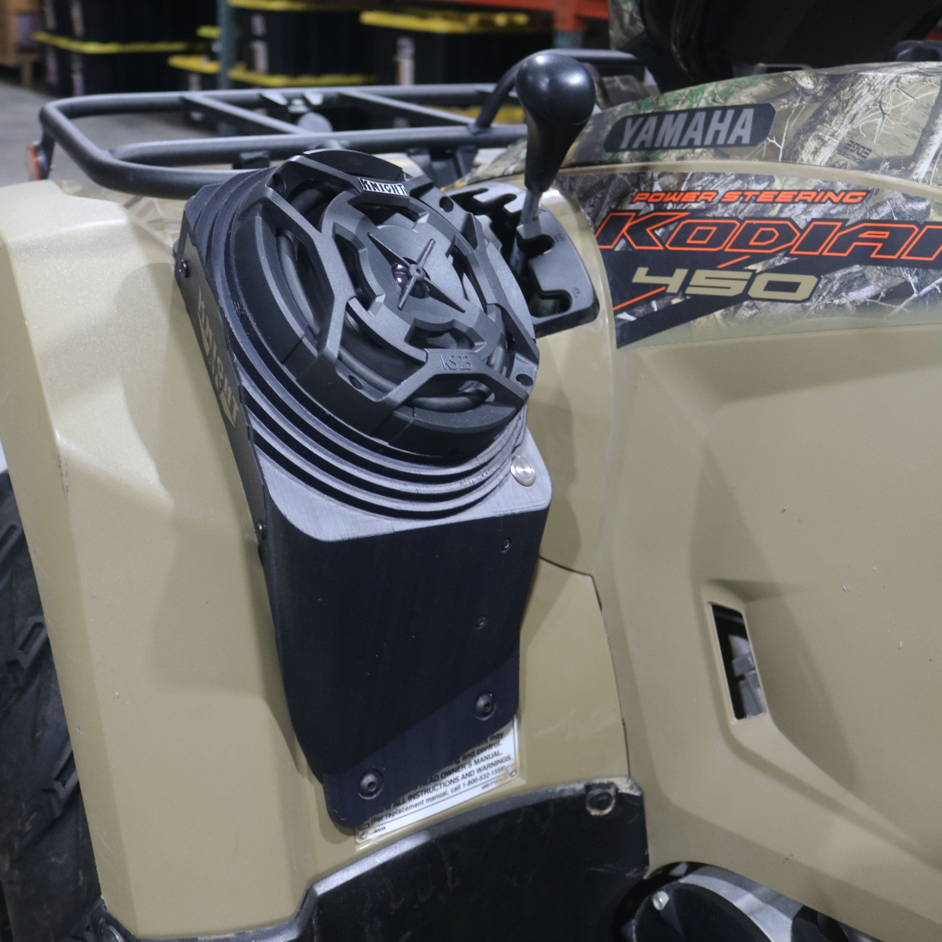 Photo of Yamaha Kodiak 450 (18–25) Bluetooth LED ATV Sound System by Knight ATV - Premium Power Sports for UTVs / Side by Sides
