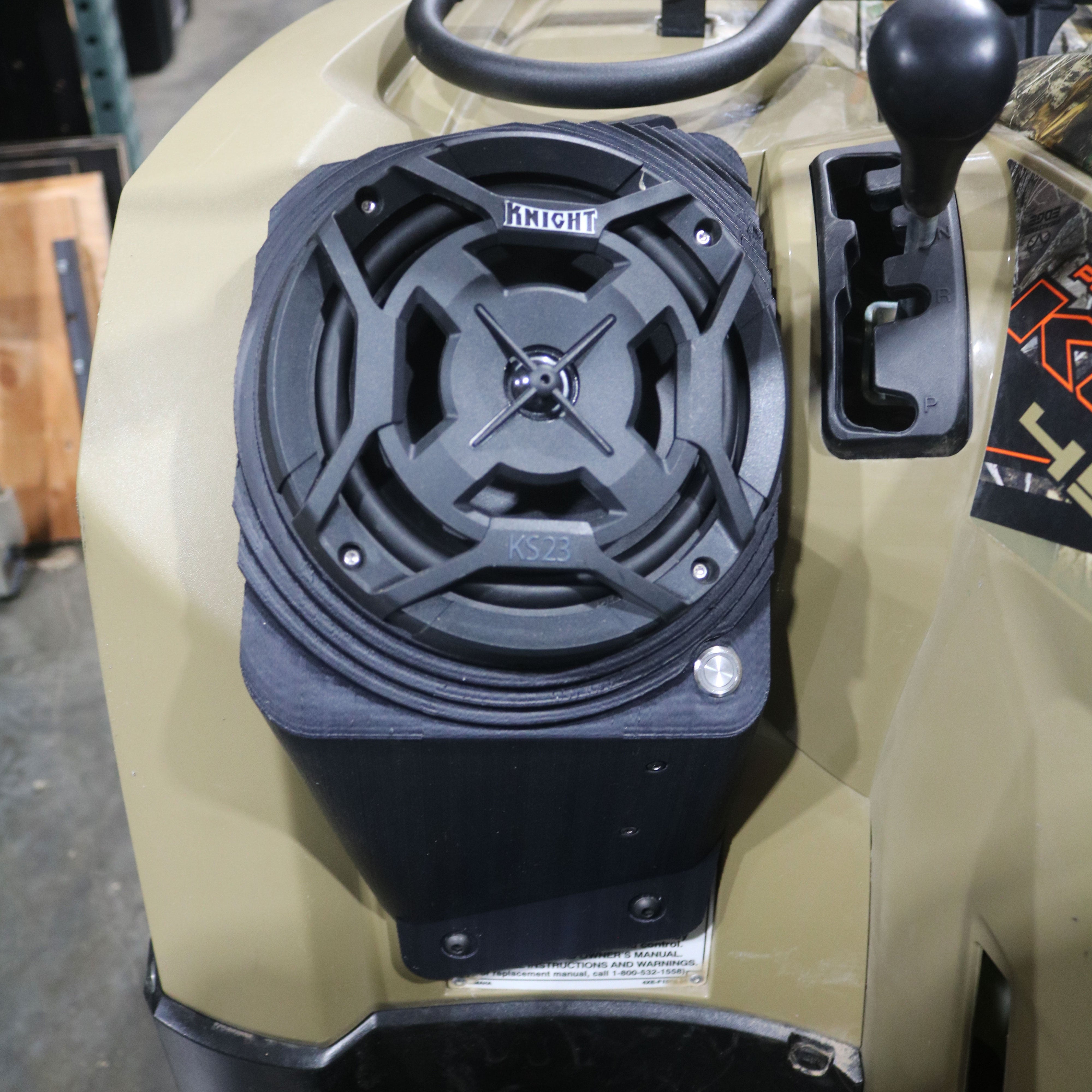 Photo of Yamaha Kodiak 450 (18–25) Bluetooth LED ATV Sound System by Knight ATV - Premium Power Sports for UTVs / Side by Sides
