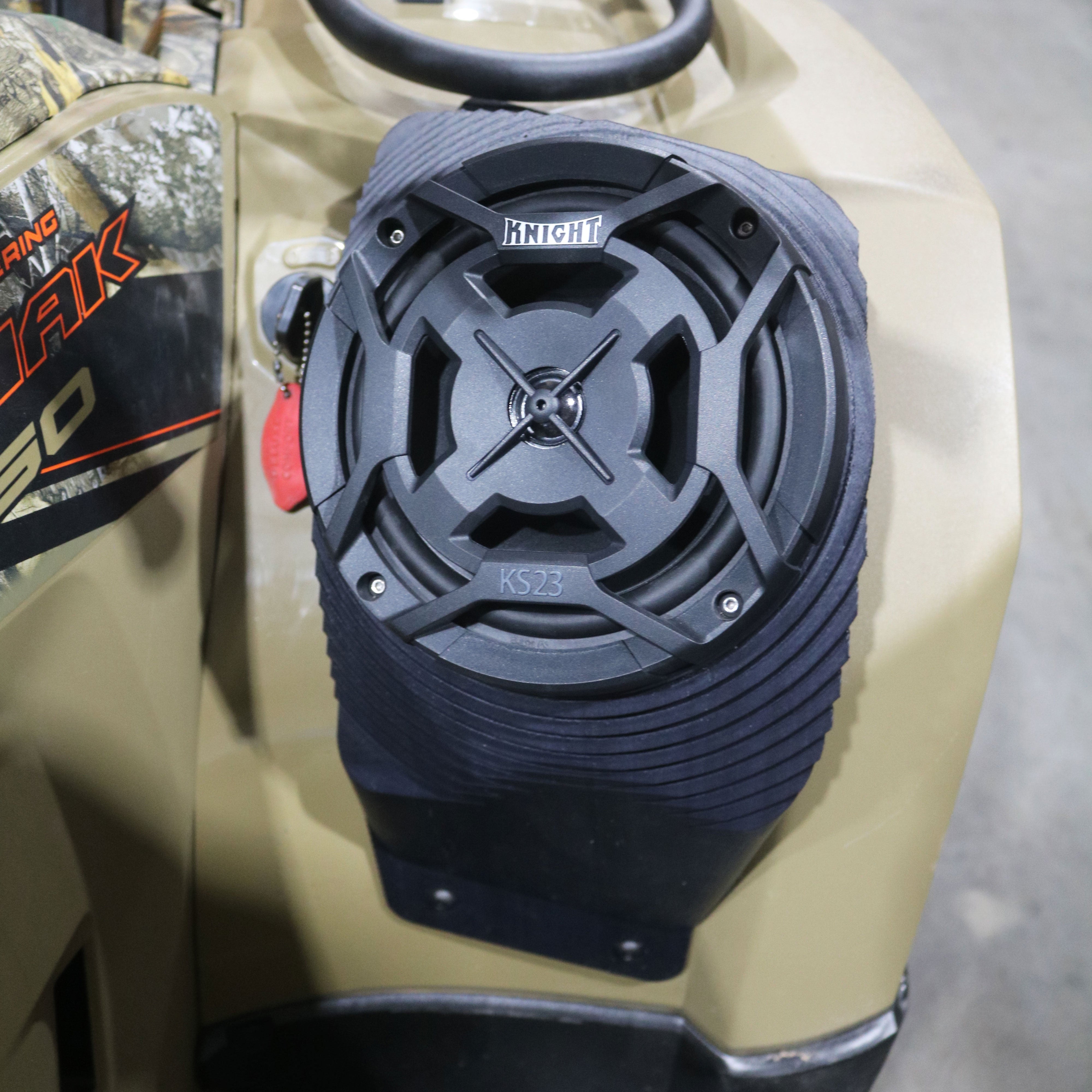 Photo of Yamaha Kodiak 450 (18–25) Bluetooth LED ATV Sound System by Knight ATV - Premium Power Sports for UTVs / Side by Sides