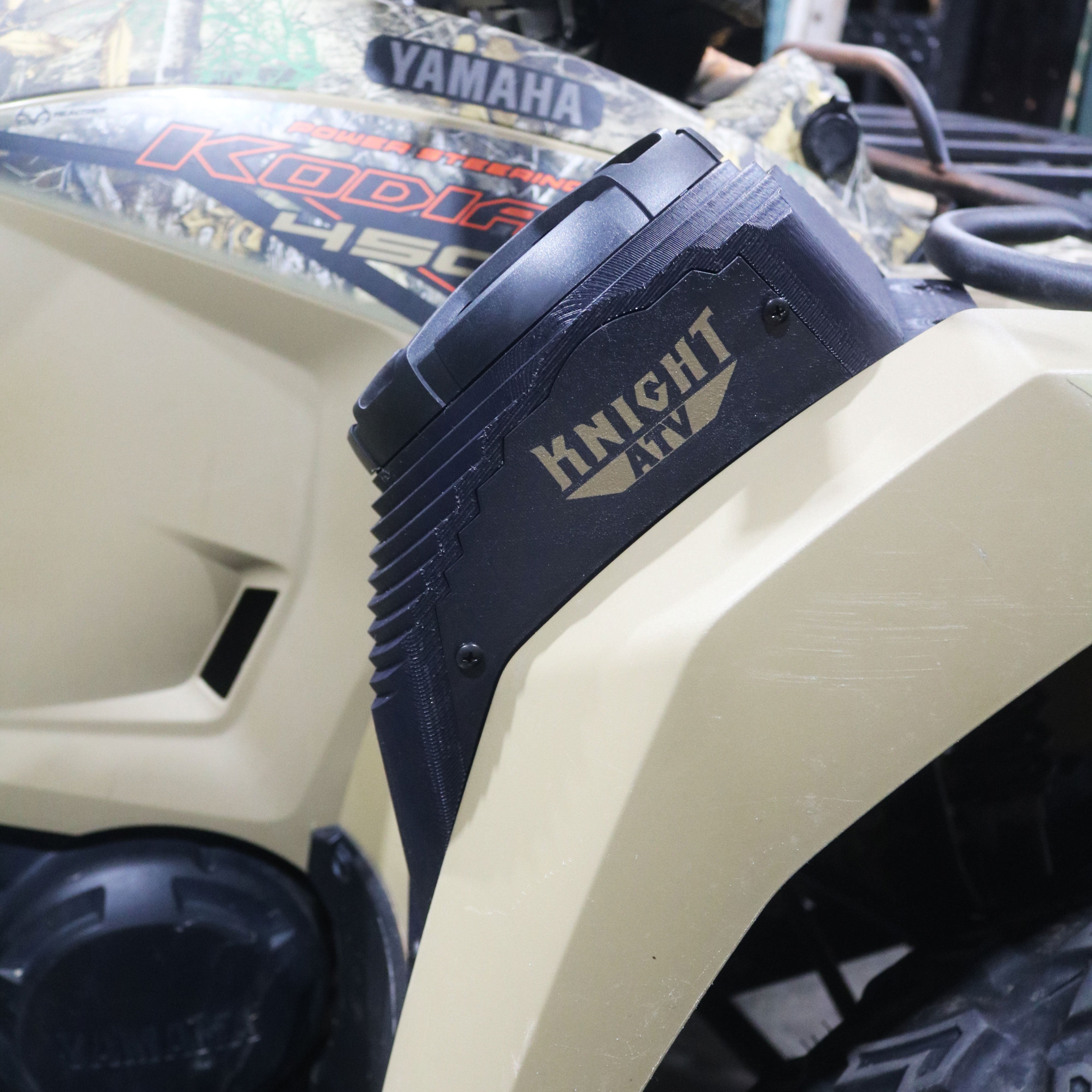 Photo of Yamaha Kodiak 450 (18–25) Bluetooth LED ATV Sound System by Knight ATV - Premium Power Sports for UTVs / Side by Sides