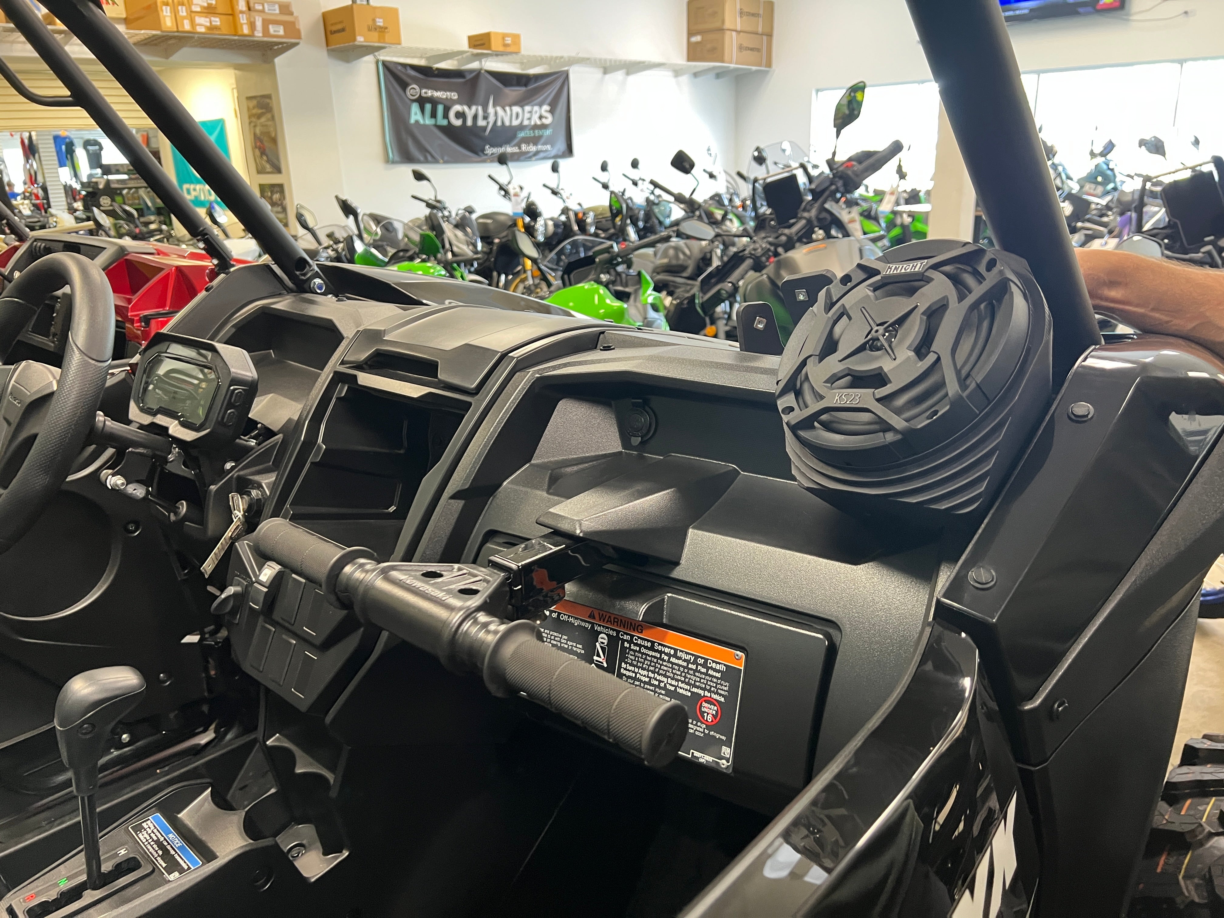 Photo of KRX 1000 Dash 6.5 inch Speaker Pod Housings Only by Knight ATV - Premium Power Sports for UTVs / Side by Sides