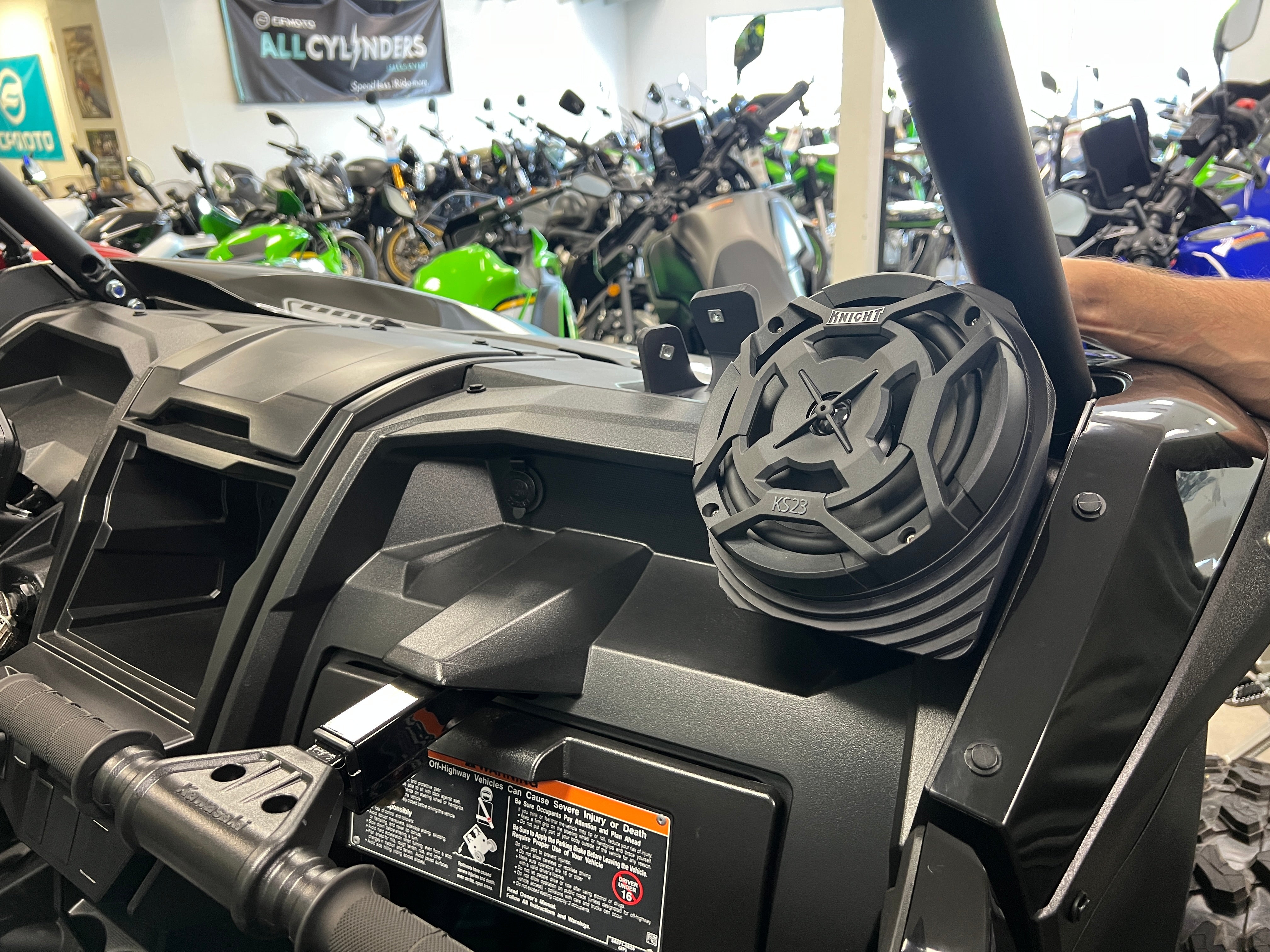 Photo of KRX 1000 Dash 6.5 inch Speaker Pods by Knight ATV - Premium Power Sports for UTVs / Side by Sides