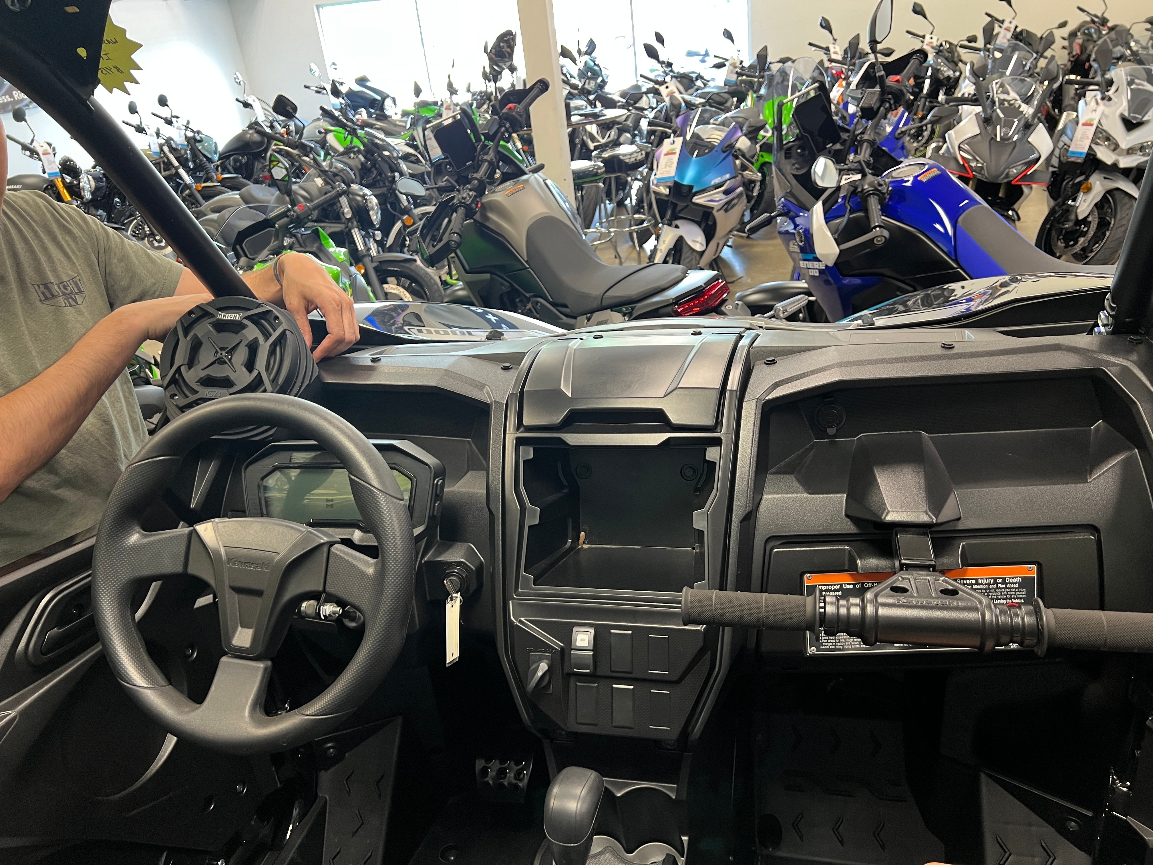 Photo of KRX 1000 Dash 6.5 inch Speaker Pod Housings Only by Knight ATV - Premium Power Sports for UTVs / Side by Sides