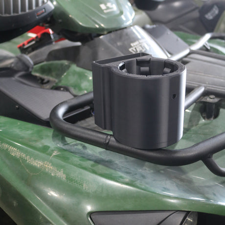 Photo of WTF Off-Road Can Holder with Phone Slot by Knight ATV - Premium for UTVs / Side by Sides