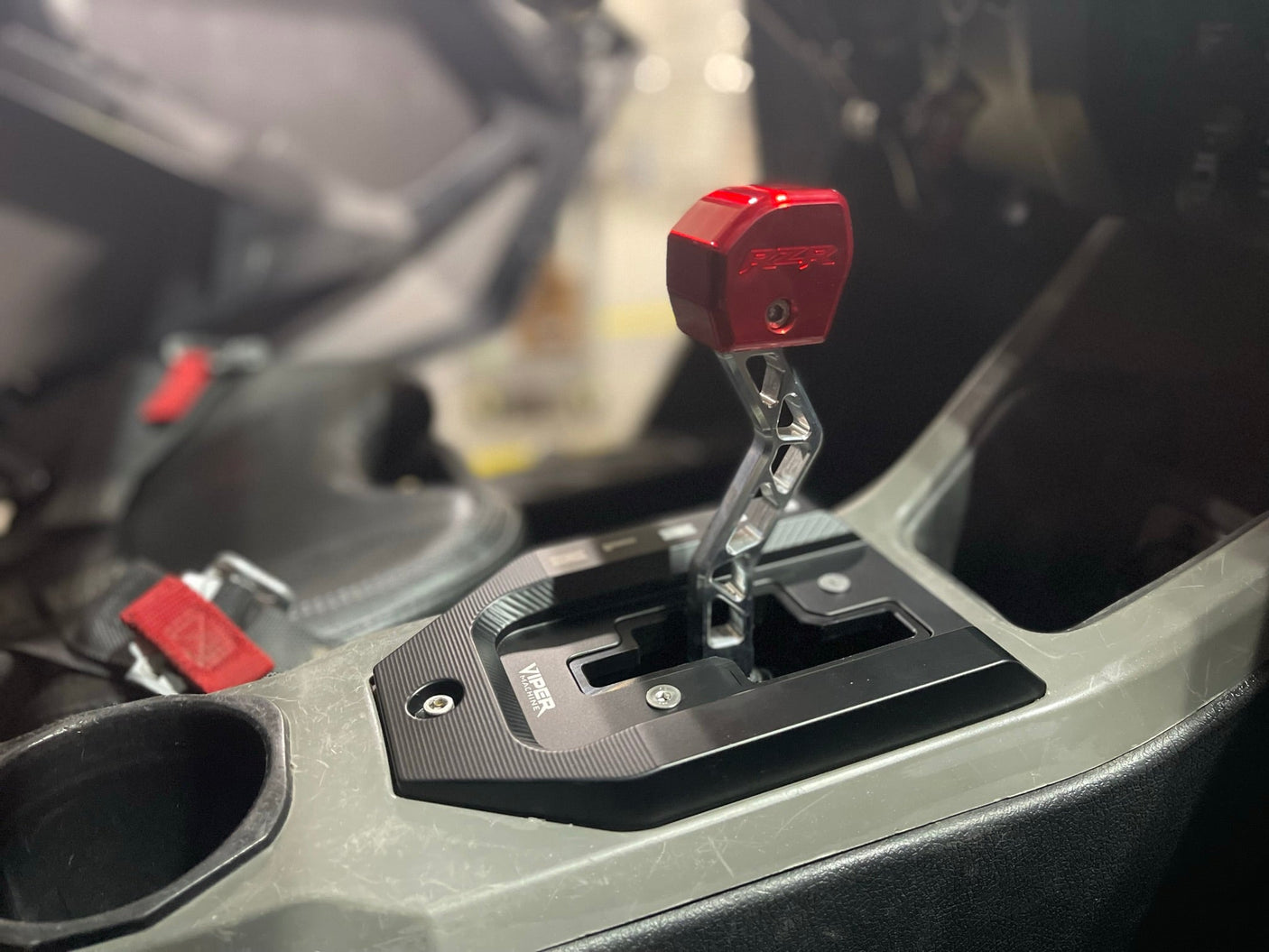 Photo of RZR Turbo-R / Pro-XP / Pro-S V2 Gated Shift System by Viper Machine - Premium Shifters & Shifter Knobs for UTVs / Side by Sides
