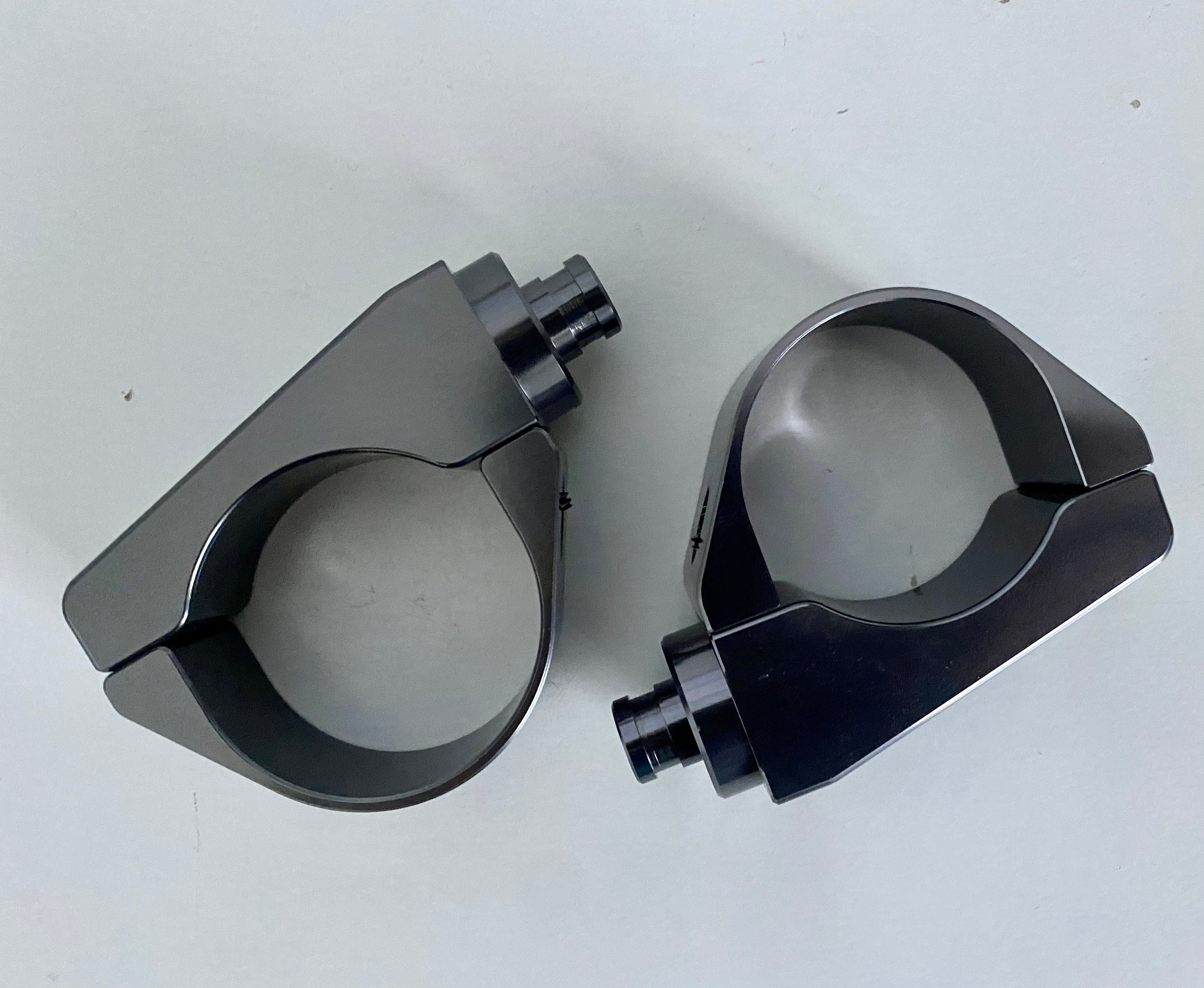 Chupacabra Offroad Cuero UTV Side Mirror Replacement Clamps - Easy Swap + Custom Colors (Discontinued)