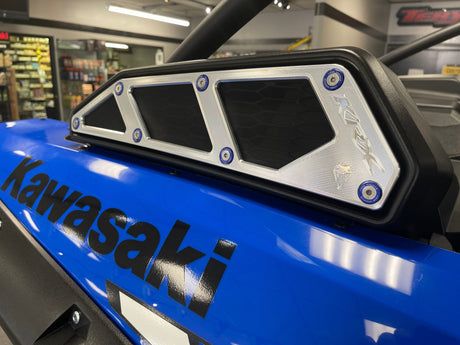Photo of KRX 1000 Billet 'FrogSkin' Intake Covers by Viper Machine - Premium for UTVs / Side by Sides