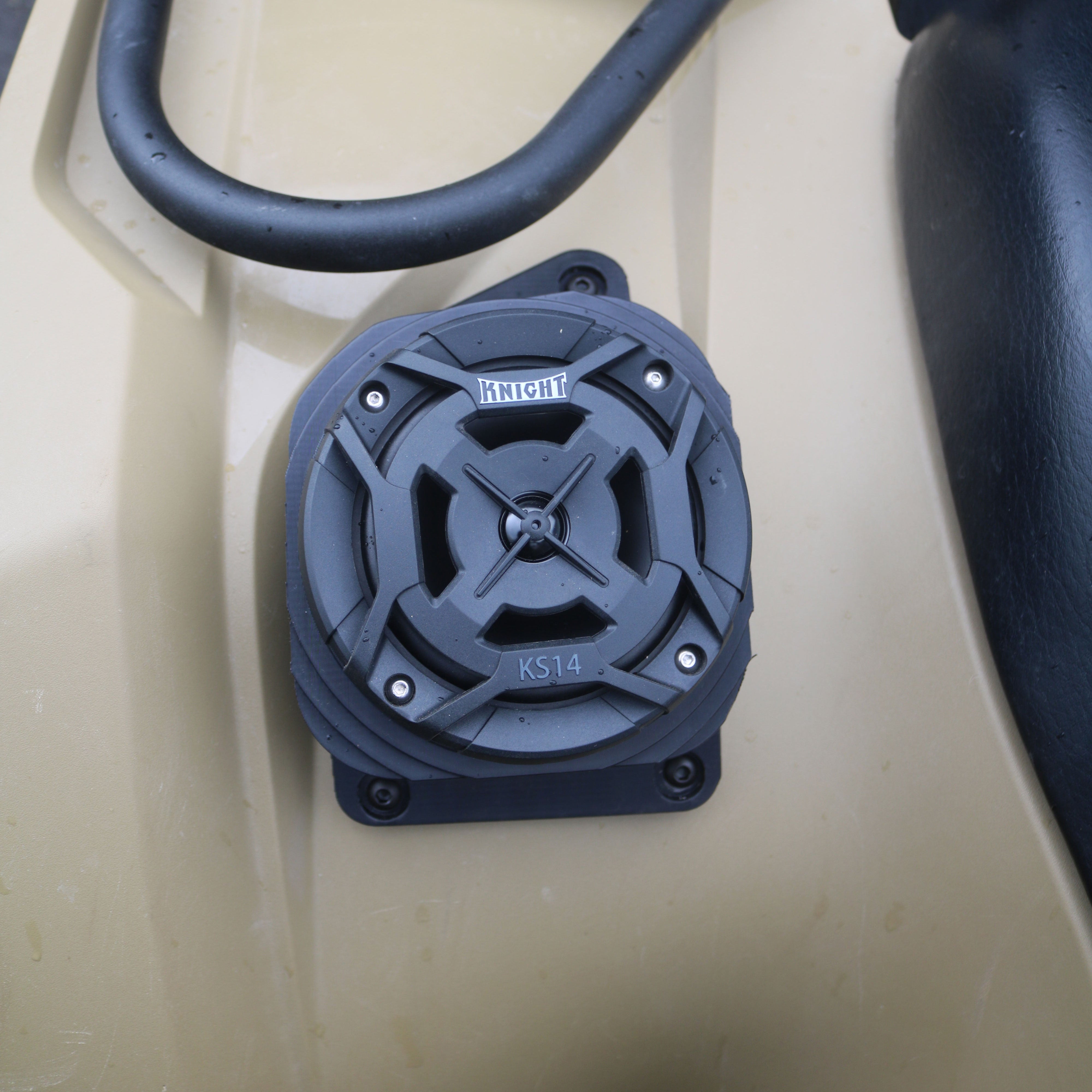 Photo of Yamaha Kodiak 450 (18–25) Bluetooth LED ATV Surround Sound System by Knight ATV - Premium Power Sports for UTVs / Side by Sides