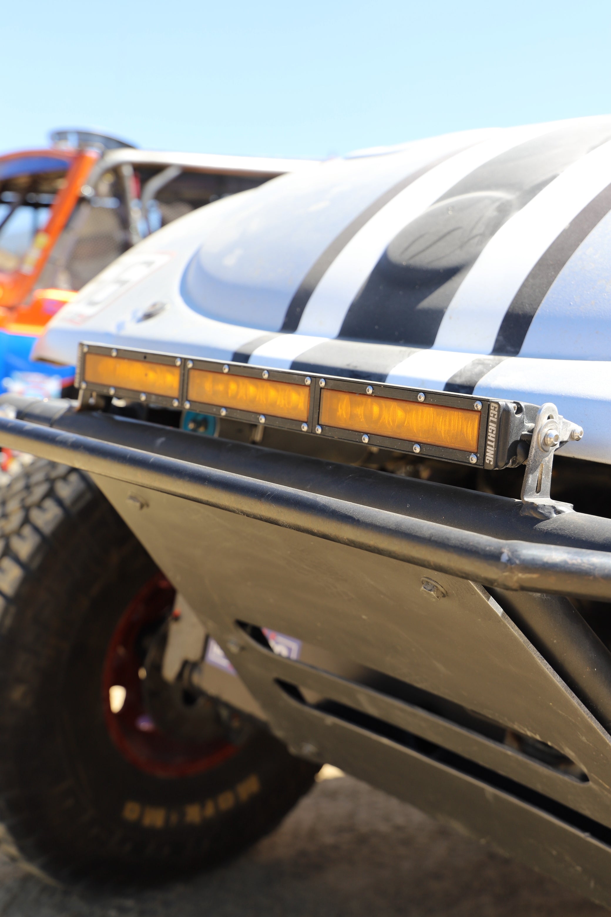 Photo of 20" Race Series Single Row LED Light Bar by GGLighting - Premium Light Bar for UTVs / Side by Sides