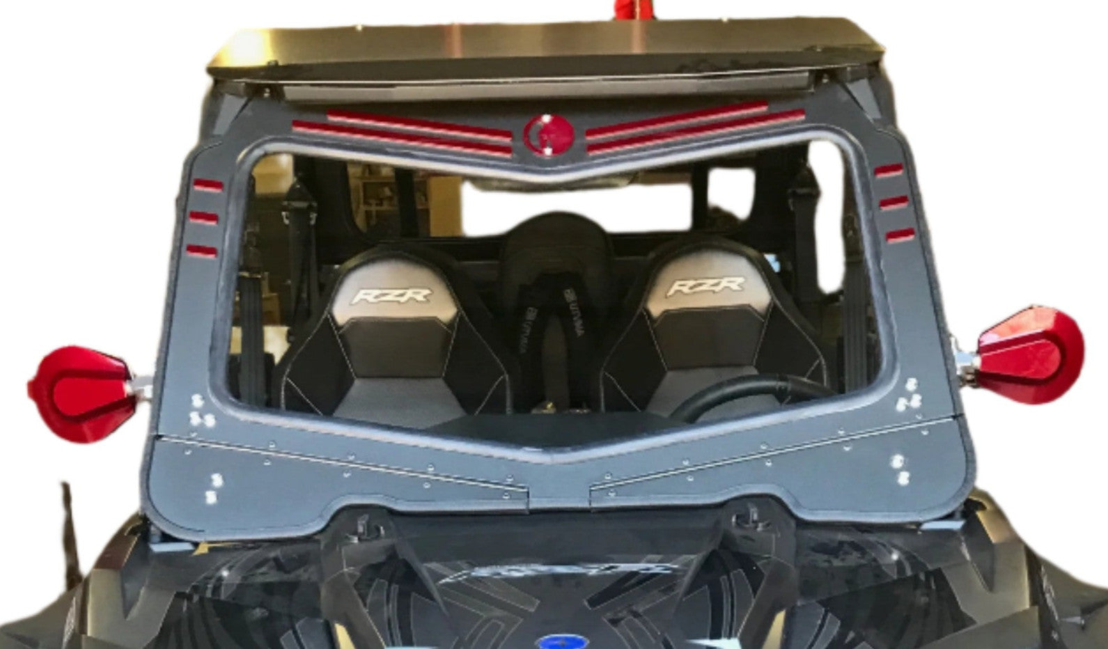 Photo of POLARIS RZR XP1000 FRONT WINDSHIELD 2014-18 by Dirt Warrior Accessories - Premium Windshields for UTVs / Side by Sides