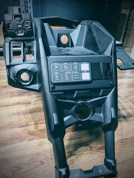 Photo of SFM SwitchPro8+2 Center Piece by StayFlush Motorsports - Premium Dash Accessories for UTVs / Side by Sides
