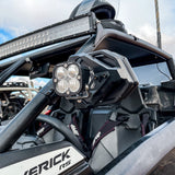 Cuero Race Mirror Light Combo - Adjustable LED Lighting + Rugged Visibility (2024)