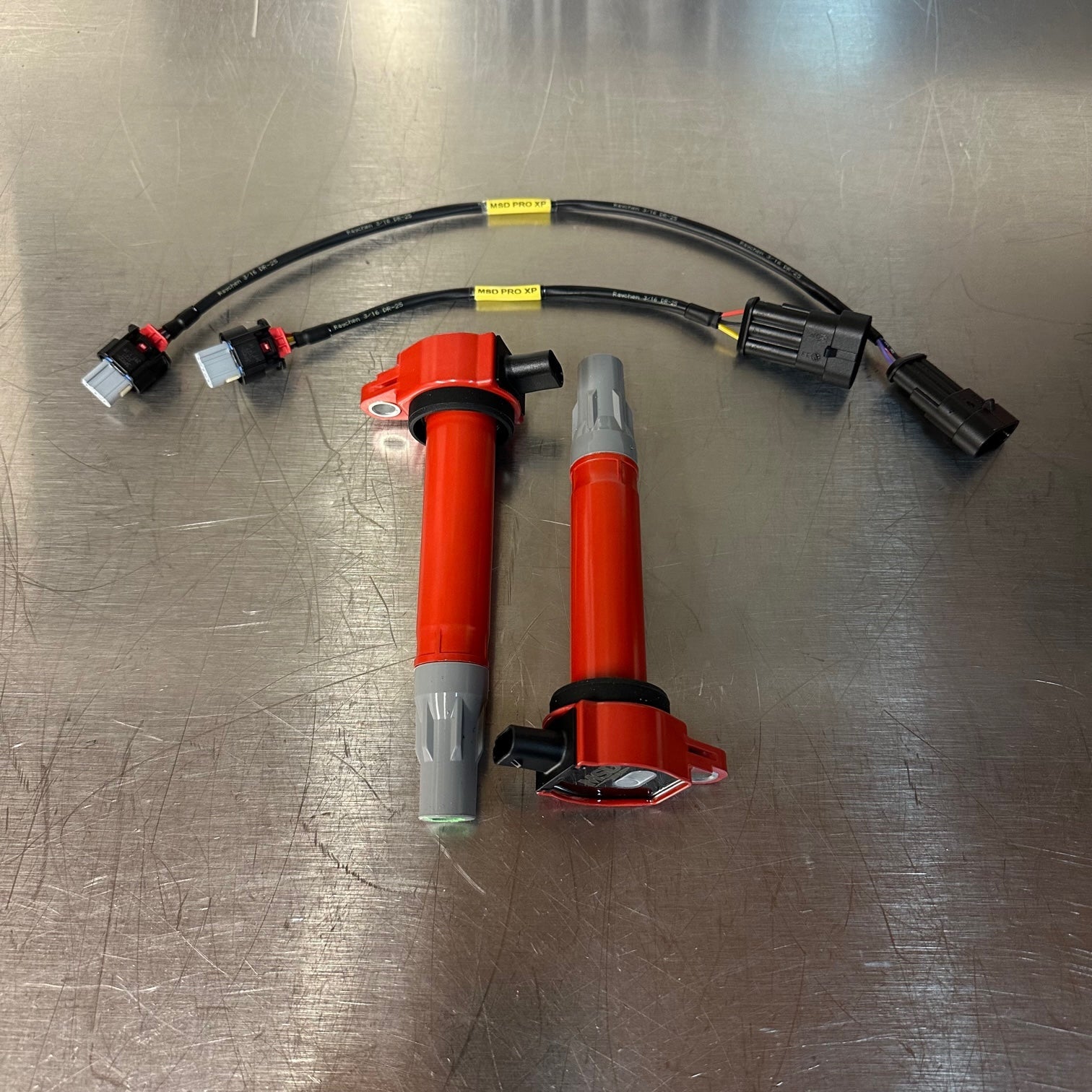 Photo of TPR016C - MSD Coil Kit for TPR Billet Valve Cover - Pro XP / Turbo R by TPR Industry - Premium for UTVs / Side by Sides