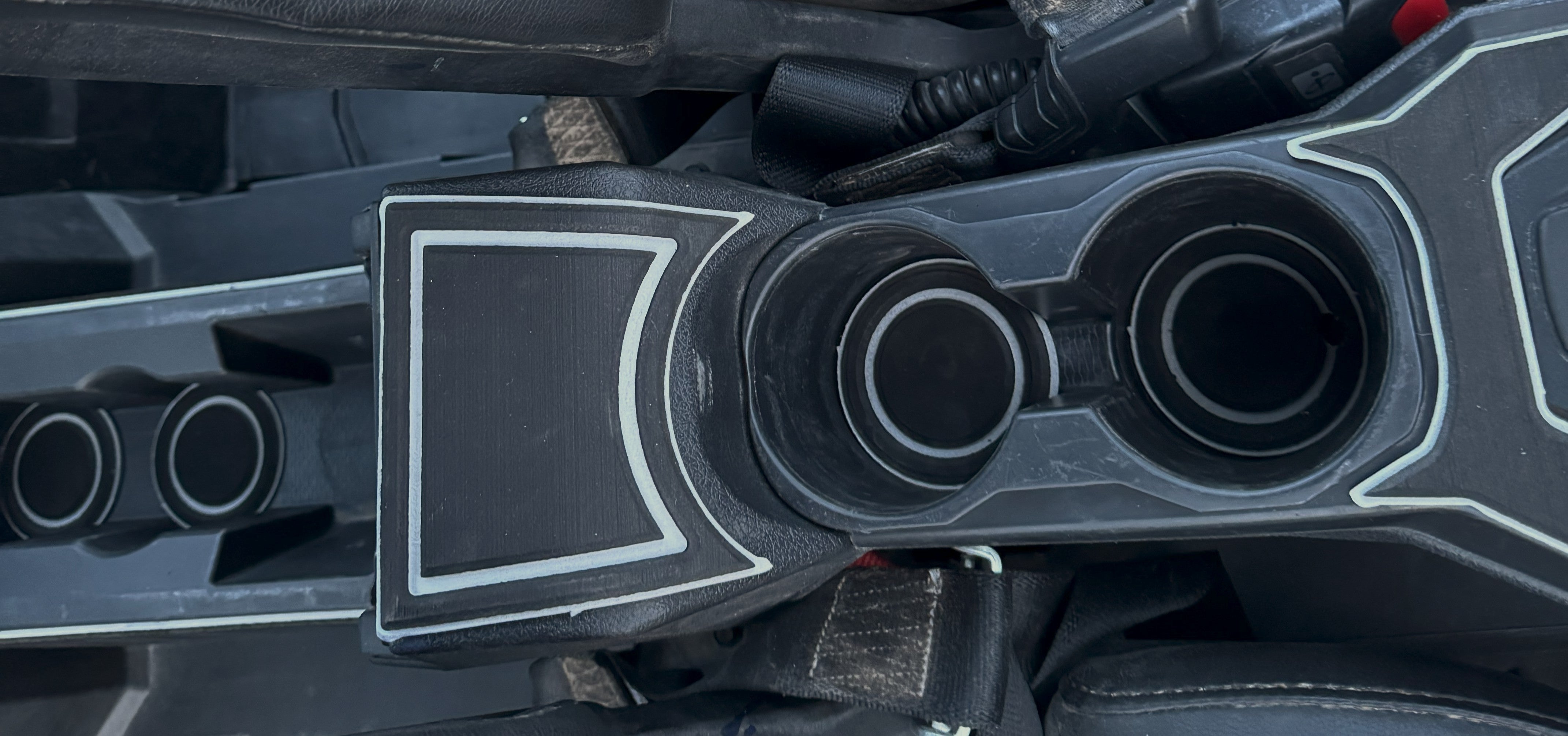 Photo of Polaris Turbo R - Console Kit 4 Seat by CRC Foam - Premium Seats & Accessories for UTVs / Side by Sides