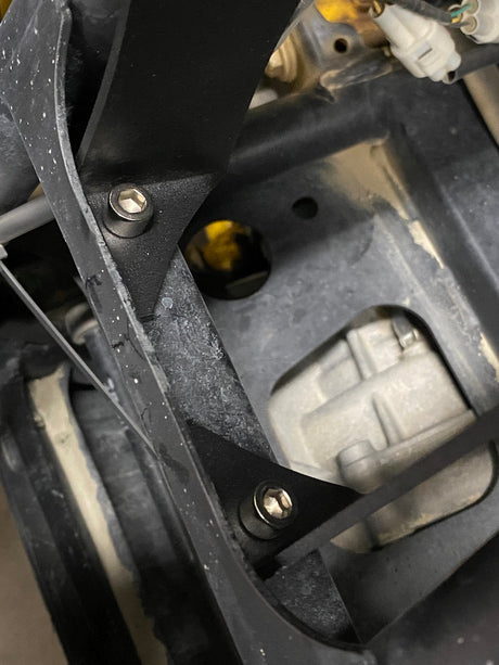 Photo of Yamaha YXZ 1000r 12" Single Row LED Bar Shock Mount by GGLighting - Premium Vehicle Mount for UTVs / Side by Sides