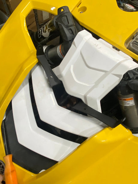 Photo of Yamaha YXZ 1000r 12" Single Row LED Bar Shock Mount by GGLighting - Premium Vehicle Mount for UTVs / Side by Sides