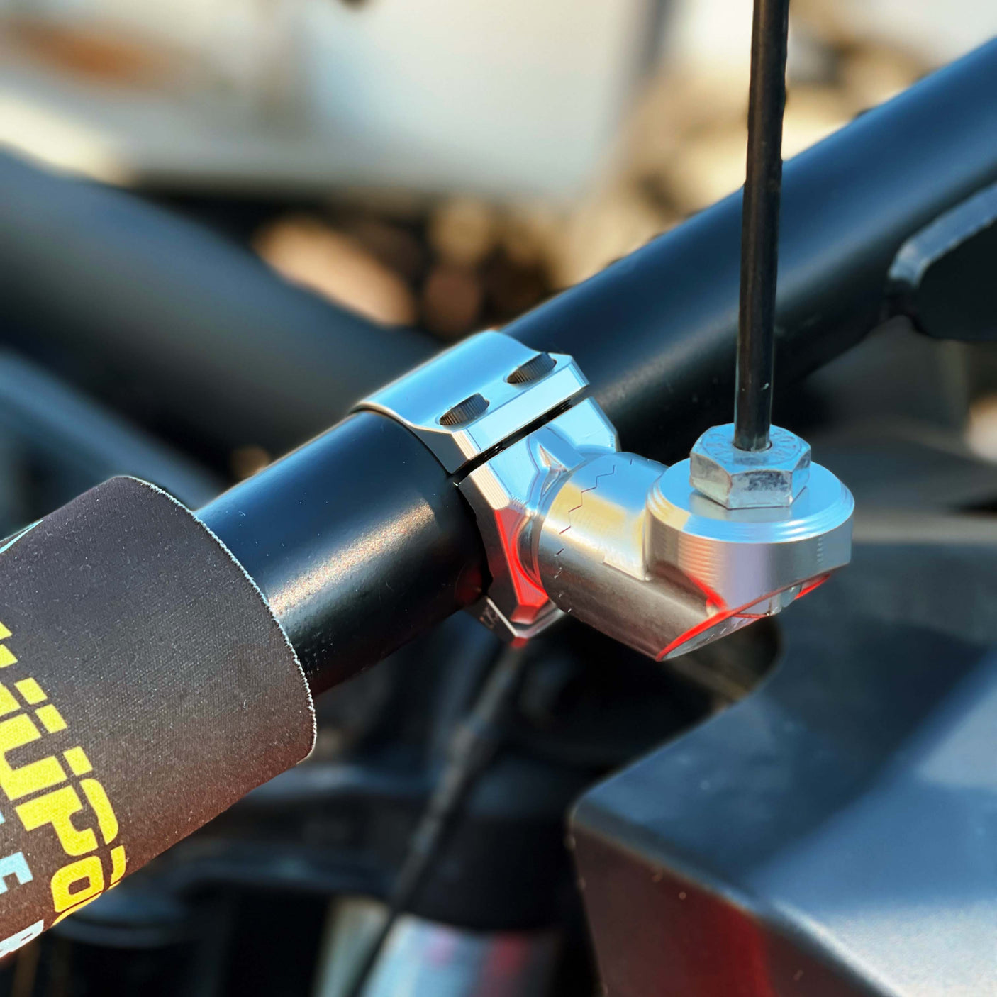 Chupacabra Offroad Whip Flag Mount | Adjustable 360° + Secure Lock