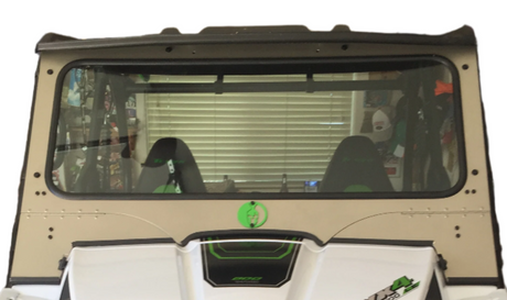 Photo of KAWASAKI TERYX FRONT WINDSHIELD 2012-15 by Dirt Warrior Accessories - Premium WINDSHIELD for UTVs / Side by Sides