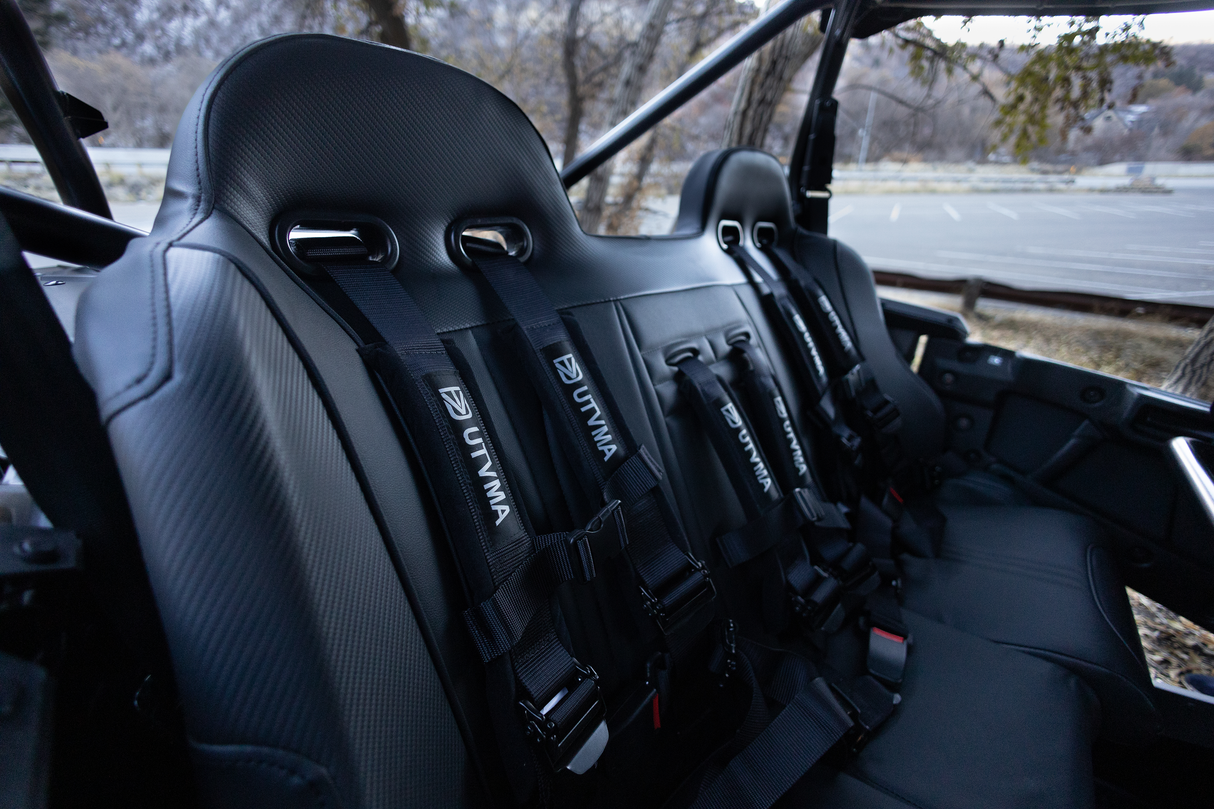 Honda Talon 4 Rear Bench Seat W Harnesses (2019-2025)