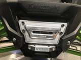 Photo of KRX 1000 Billet Winch Plate with Integrated Rope Hawse by Viper Machine - Premium for UTVs / Side by Sides