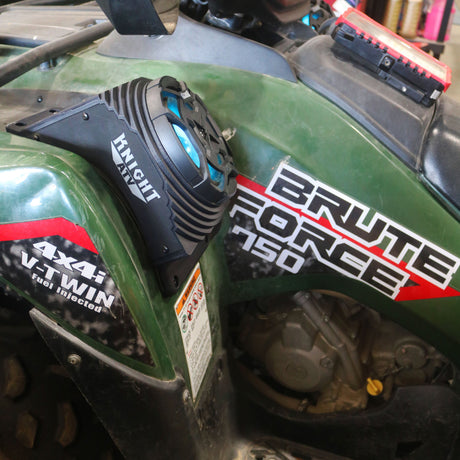 Photo of 2002 to 2025 Brute Force 650/750 Fender Speaker Housings Only by Knight ATV - Premium Power Sports for UTVs / Side by Sides