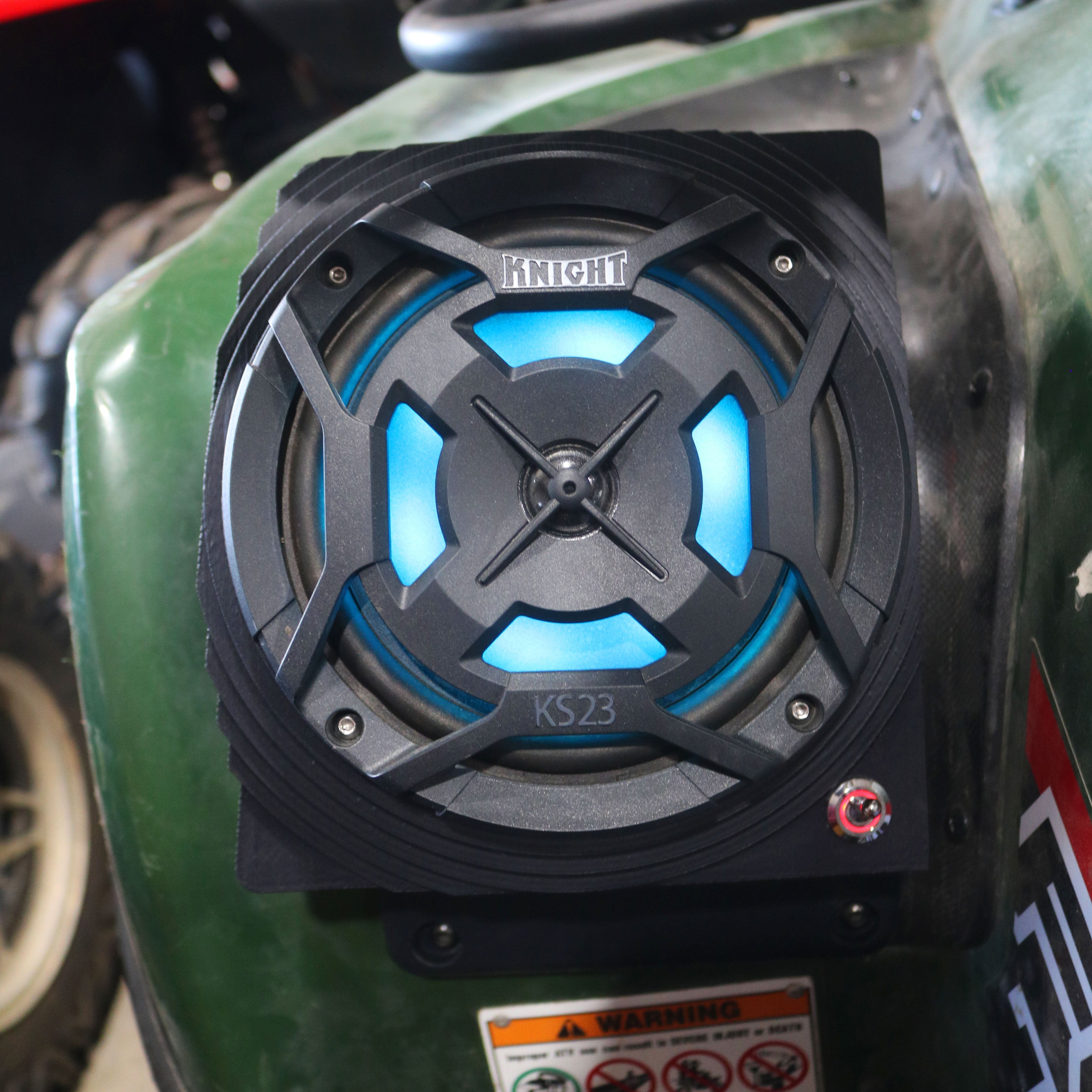 Photo of Brute Force 750 (02-23) Bluetooth LED ATV Surround Sound System by Knight ATV - Premium Power Sports for UTVs / Side by Sides