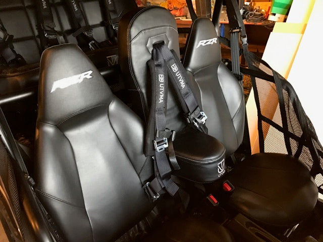 Photo of RZR 570 Bump Seat (2017-2022) by UTV Mountain Accessories - Premium Bump Seats for UTVs / Side by Sides