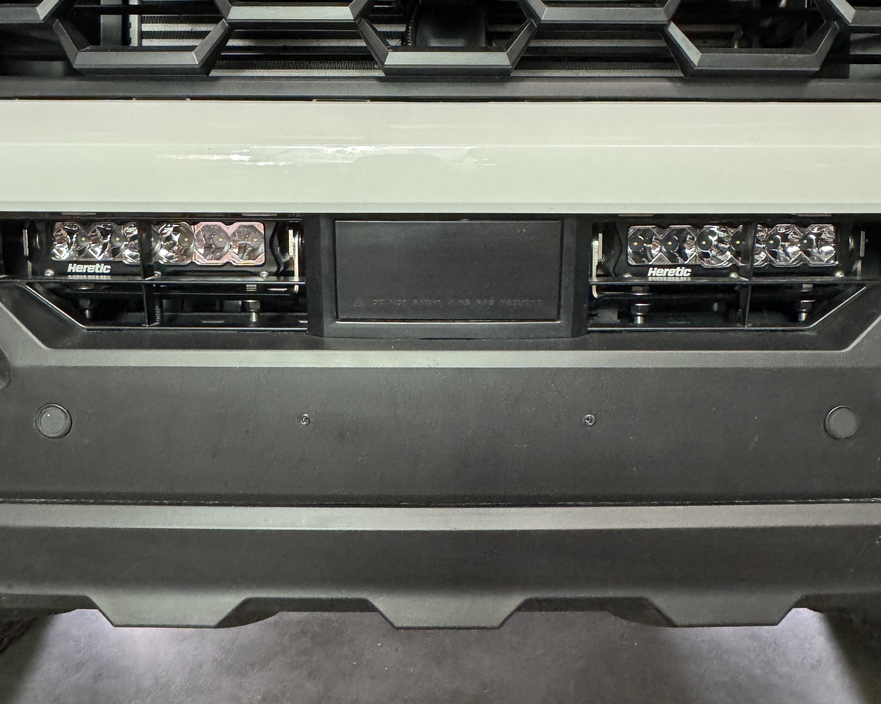 Photo of 4th Gen Tacoma Behind the Grill Dual 6" Bar Kit - Clear Lens by Heretic Studio Dealer Portal - Premium Light Bar for UTVs / Side by Sides