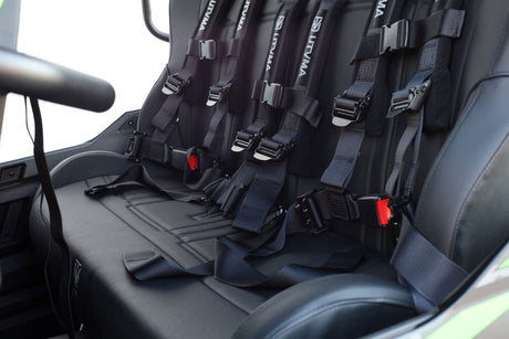 Photo of Teryx 4 Rear Bench Seat (2012-2025) W Harnesses by UTV Mountain Accessories - Premium Bench Seat for UTVs / Side by Sides