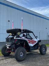 Photo of Off Road Side Mirror Pair With Sidewinder LED Pod Lights by GGLighting - Premium for UTVs / Side by Sides