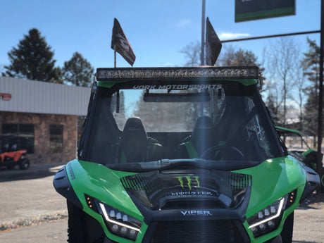 Photo of KRX 1000 Billet Light bar mount for RIGID 40" Light Bars by Viper Machine - Premium for UTVs / Side by Sides
