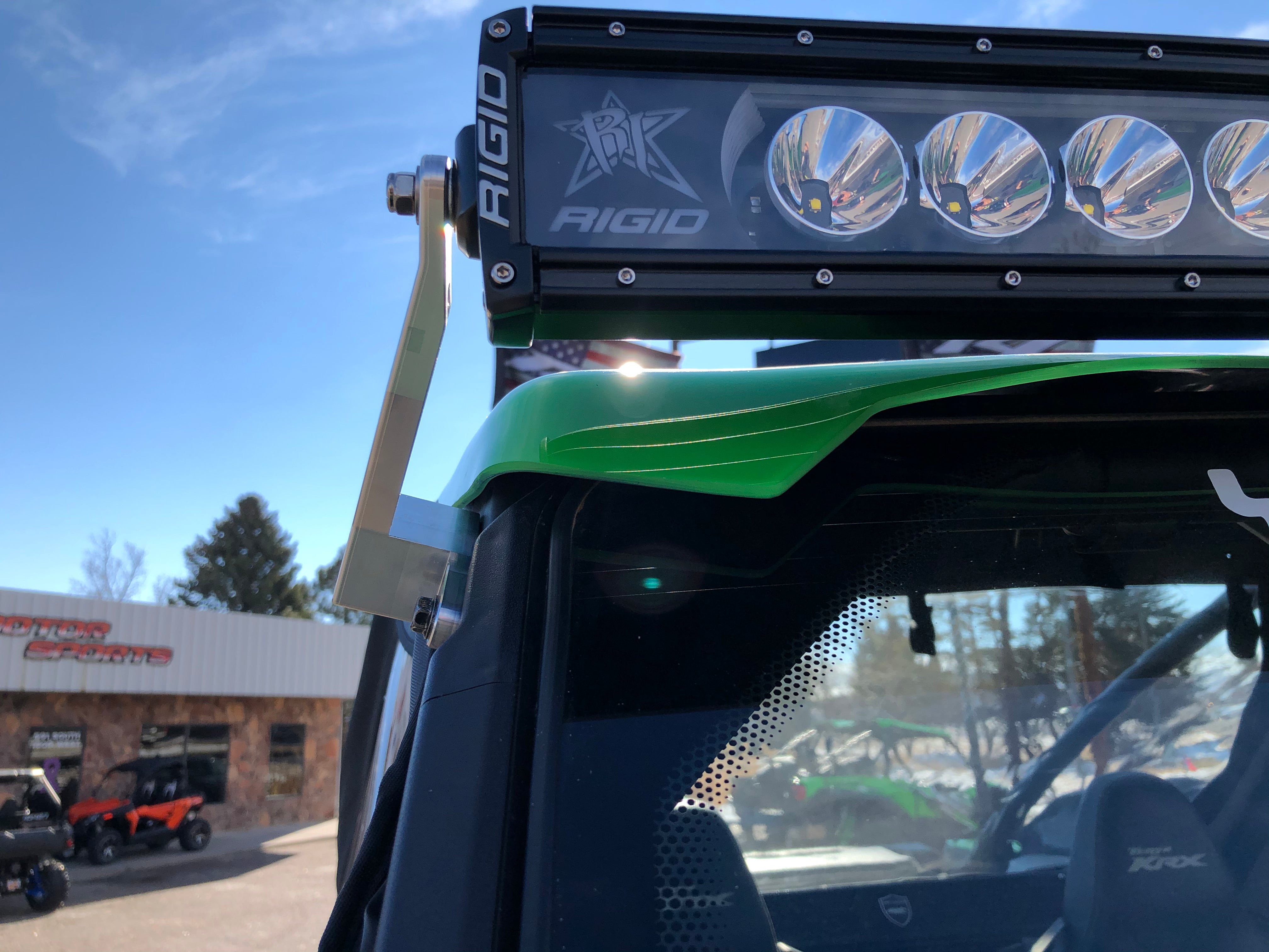 Photo of KRX 1000 Billet Light bar mount for RIGID 40" Light Bars by Viper Machine - Premium for UTVs / Side by Sides