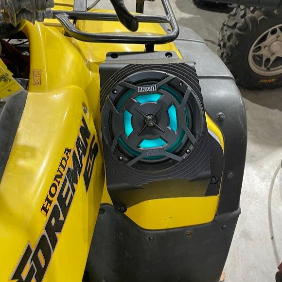 Photo of Honda Foreman 400/450 (95–05) Bluetooth LED ATV Sound System by Knight ATV - Premium Power Sports for UTVs / Side by Sides