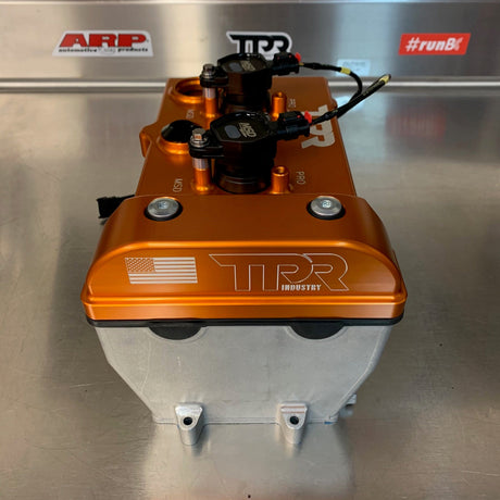 Photo of TPR010 - ORANGE Billet Valve Cover - RZR by TPR Industry - Premium for UTVs / Side by Sides