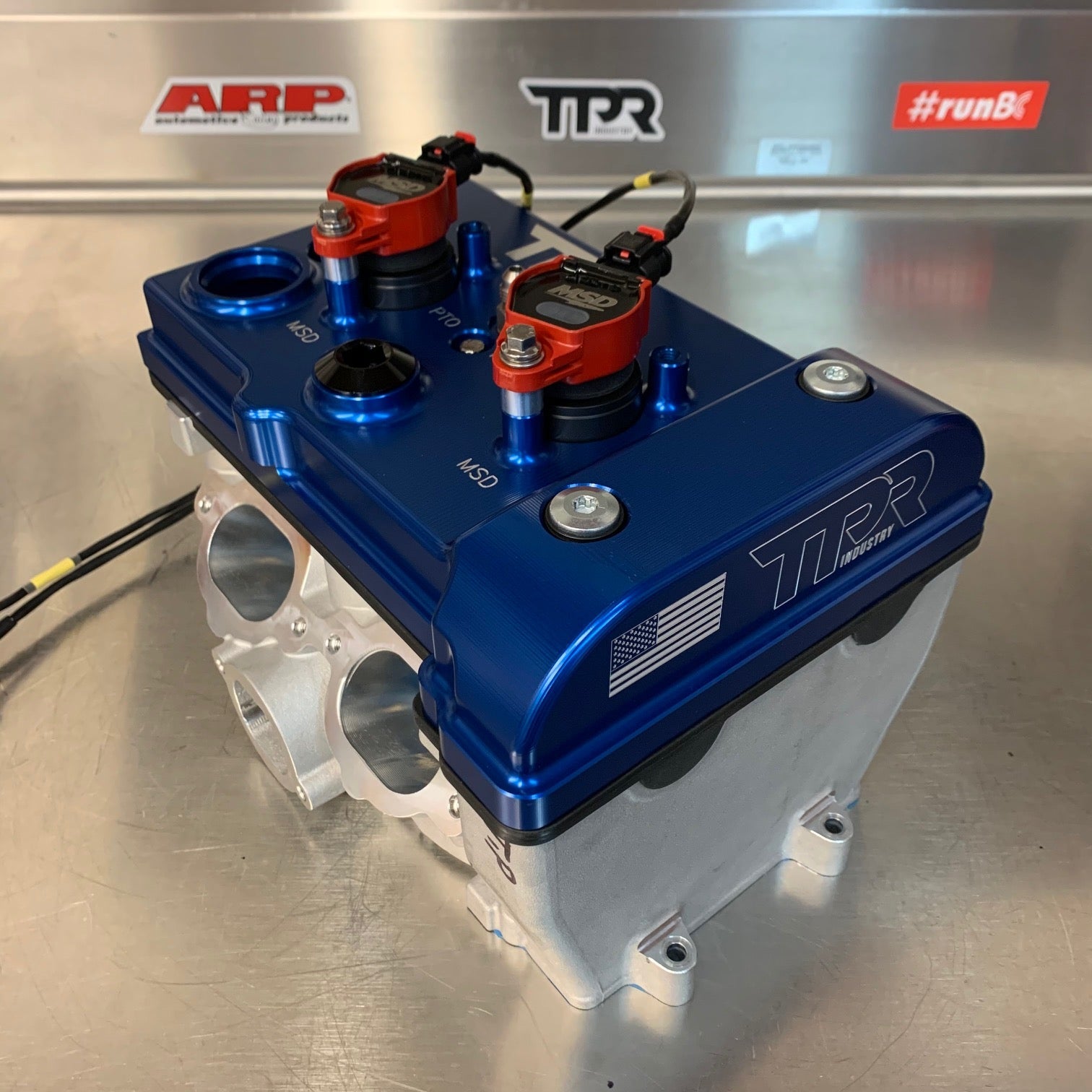 Photo of TPR010C - MSD Coil Kit for TPR Billet Valve Cover - RZR by TPR Industry - Premium for UTVs / Side by Sides