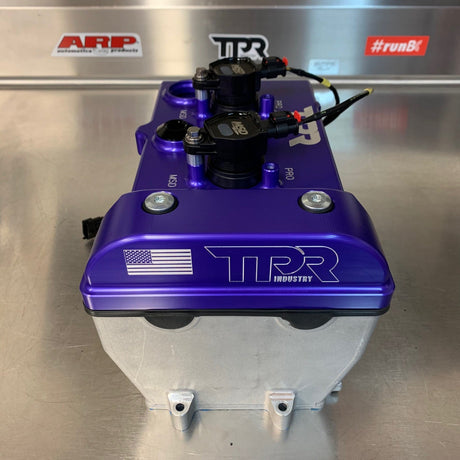 Photo of TPR010 - PURPLE Billet Valve Cover - RZR by TPR Industry - Premium for UTVs / Side by Sides