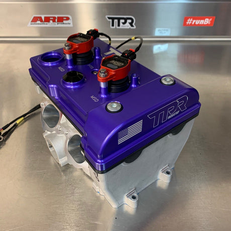Photo of TPR010 - PURPLE Billet Valve Cover - RZR by TPR Industry - Premium for UTVs / Side by Sides