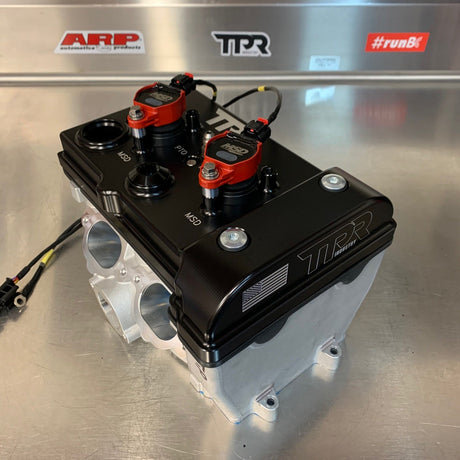 Photo of TPR010 - BLACK Billet Valve Cover - RZR by TPR Industry - Premium for UTVs / Side by Sides