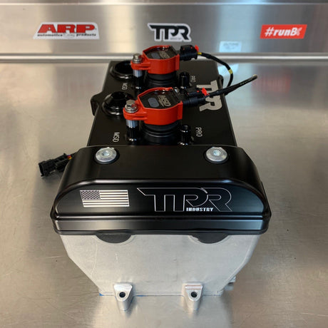 Photo of TPR010 - BLACK Billet Valve Cover - RZR by TPR Industry - Premium for UTVs / Side by Sides