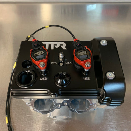 Photo of TPR010 - BLACK Billet Valve Cover - RZR by TPR Industry - Premium for UTVs / Side by Sides