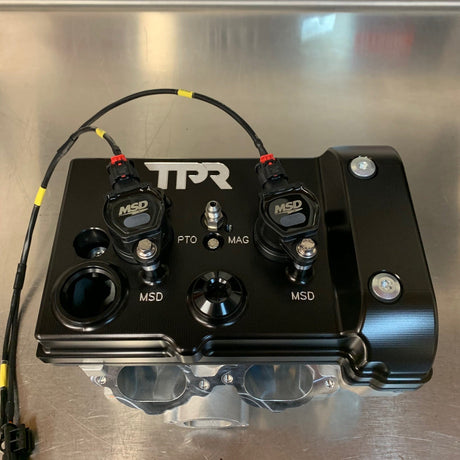 Photo of TPR010 - BLACK Billet Valve Cover - RZR by TPR Industry - Premium for UTVs / Side by Sides