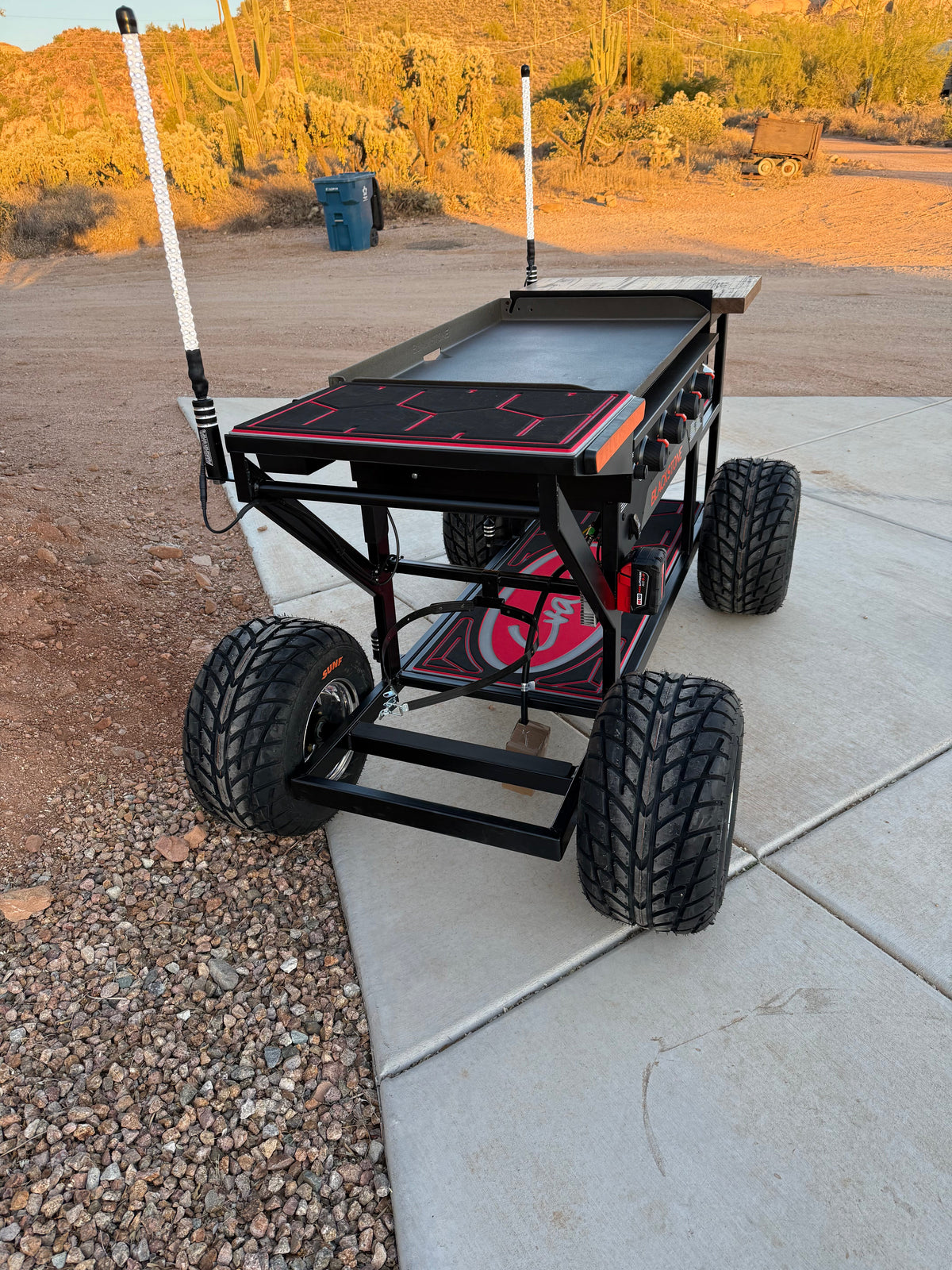 Photo of Craven Creations - Blackstone by Marshin Whips - Premium for UTVs / Side by Sides