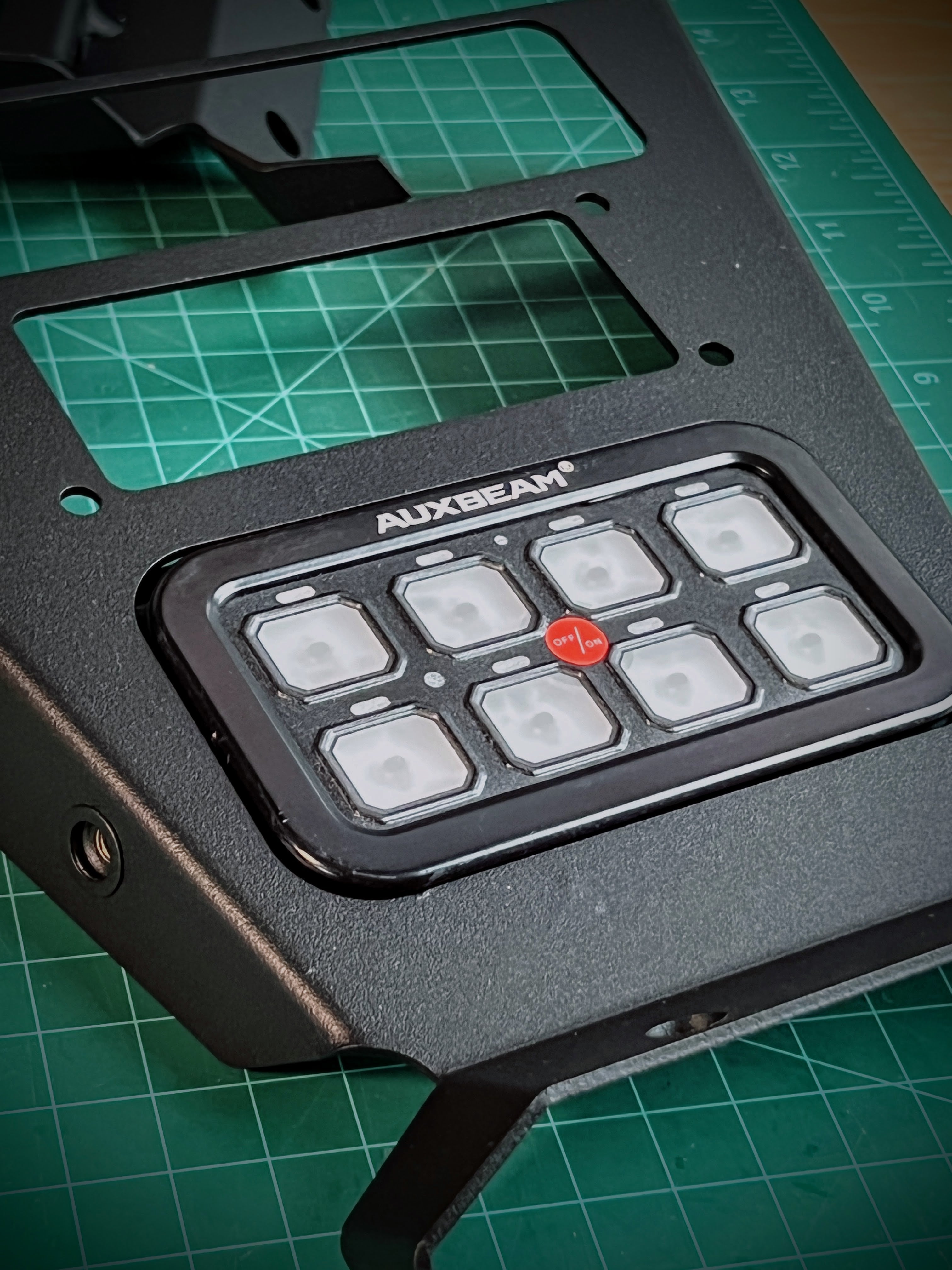 Photo of SFM Honda Talon Auxbeam 8 Gang Mount by StayFlush Motorsports - Premium Honda Talon for UTVs / Side by Sides