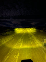 Photo of Race Series Flood LED Pod Yellow by GGLighting - Premium for UTVs / Side by Sides