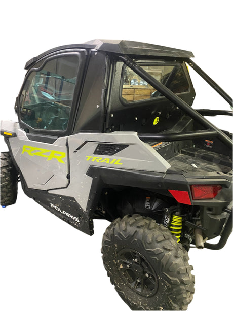 Photo of POLARIS 900S/1000S SPORT/TRAIL REAR WINDSHIELD 2021+ by Dirt Warrior Accessories - Premium WINDSHIELD for UTVs / Side by Sides