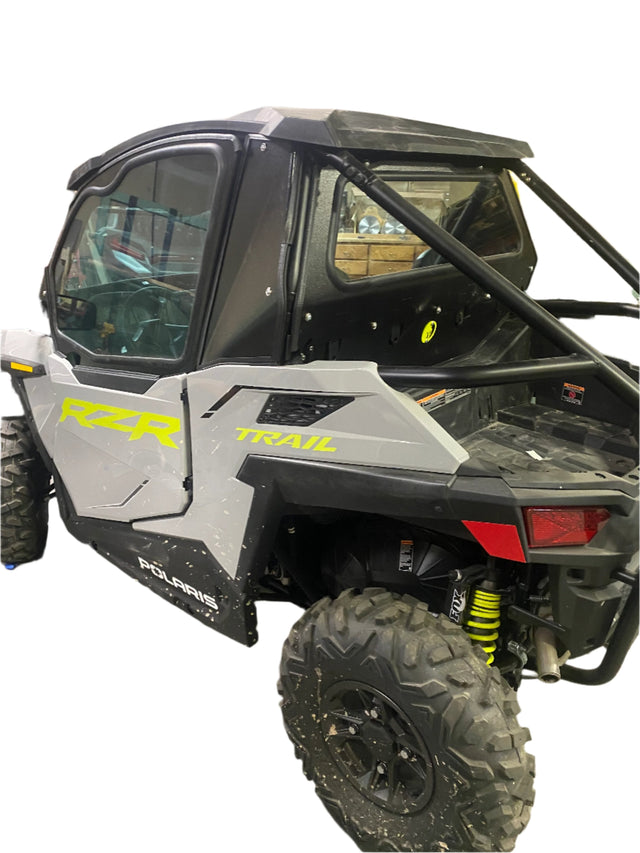Photo of POLARIS 900S/1000S SPORT/TRAIL REAR WINDSHIELD 2021+ by Dirt Warrior Accessories - Premium WINDSHIELD for UTVs / Side by Sides