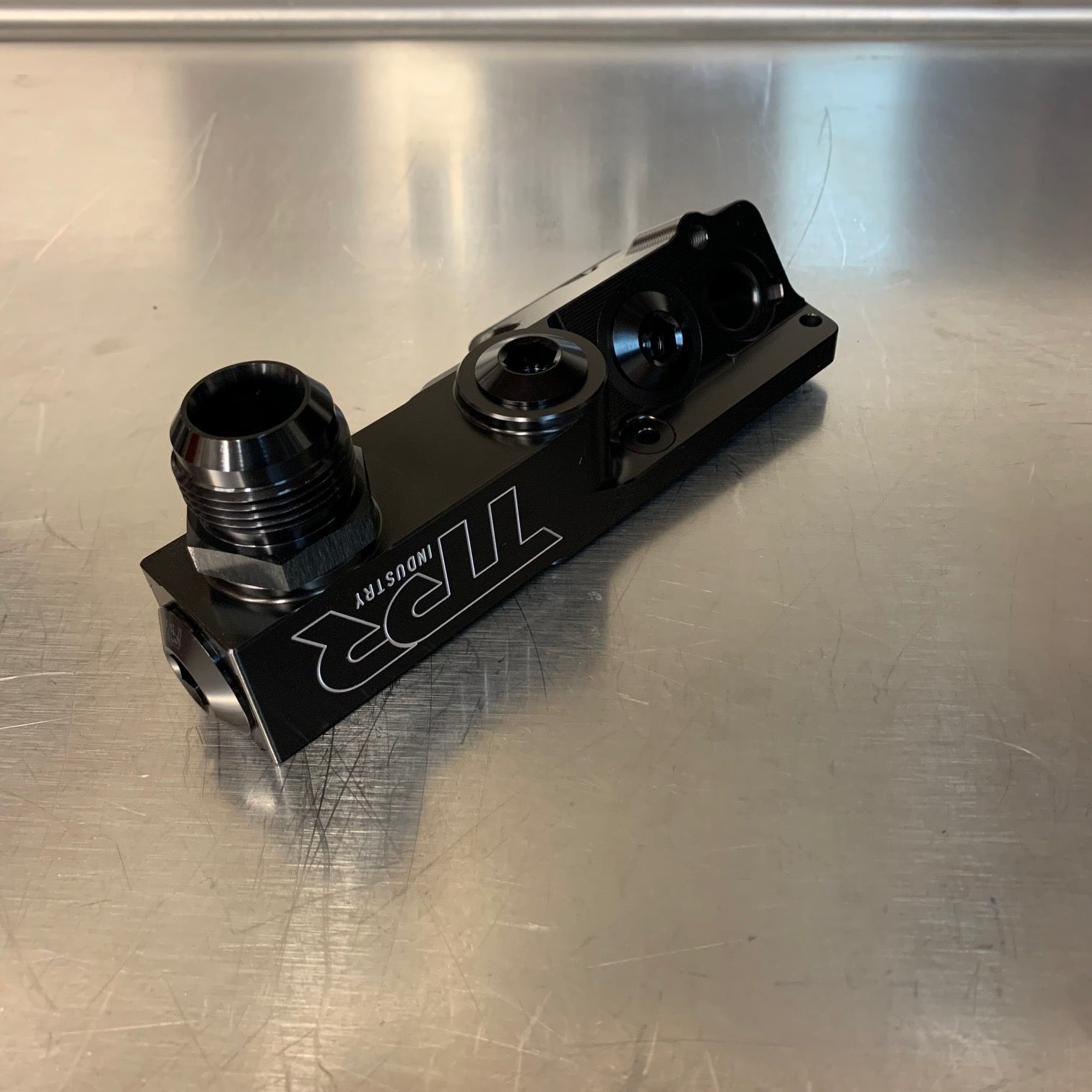 Photo of TPR003 - BLACK Billet Breather Block RZR by TPR Industry - Premium for UTVs / Side by Sides