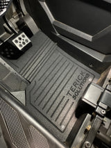 Photo of Polaris RZR PRO R Rubber Floor Mats by Terick Solutions - Premium UTV Rubber floor mats for UTVs / Side by Sides