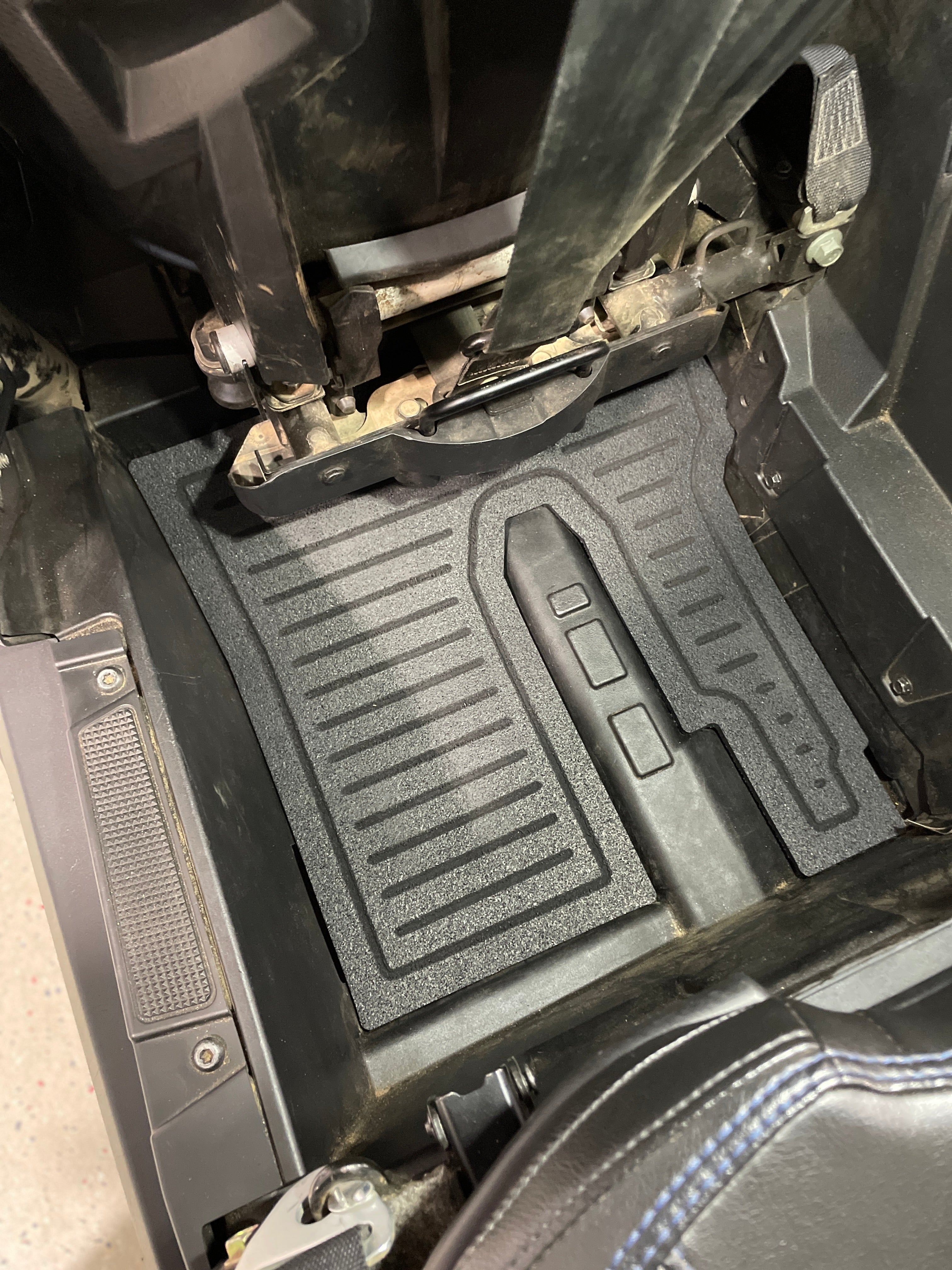 Photo of Polaris RZR PRO R Rubber Floor Mats by Terick Solutions - Premium UTV Rubber floor mats for UTVs / Side by Sides